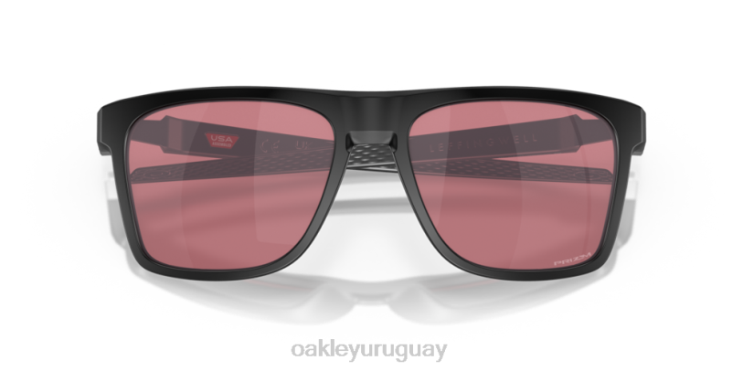 Oakley leffingwell XT4H187 gafas Lentes Prizm Dark Golf, montura negra mate.