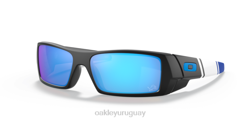 Oakley leones de detroit gascan XT4H554 gafas lentes prizm de zafiro, montura negra mate