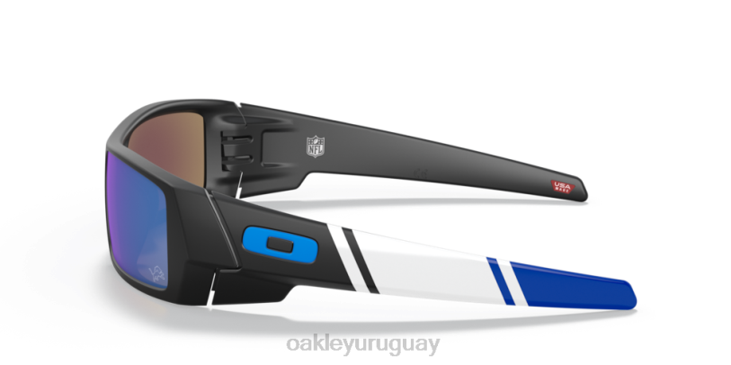 Oakley leones de detroit gascan XT4H554 gafas lentes prizm de zafiro, montura negra mate