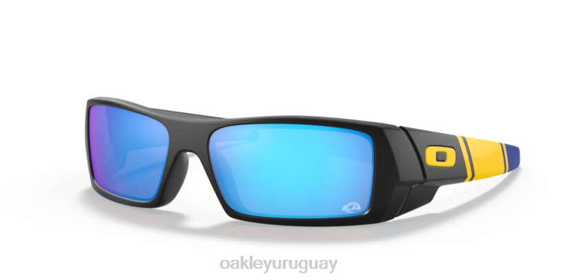 Oakley los angeles rams gascan XT4H560 gafas lentes prizm de zafiro, montura negra mate