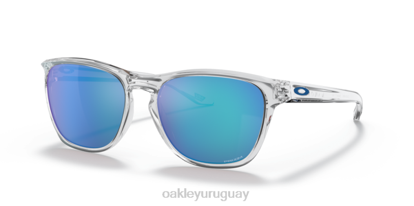 Oakley mansión XT4H1093 gafas Lentes Prizm de zafiro, montura transparente pulida.