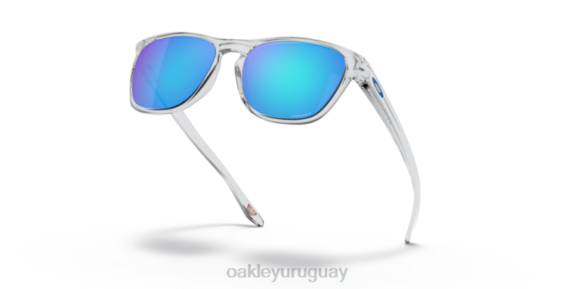 Oakley mansión XT4H1093 gafas Lentes Prizm de zafiro, montura transparente pulida.