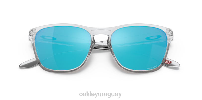 Oakley mansión XT4H1093 gafas Lentes Prizm de zafiro, montura transparente pulida.