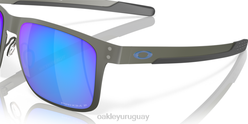 Oakley metal holbrook XT4H353 gafas lentes polarizadas prizm sapphire, montura de bronce mate