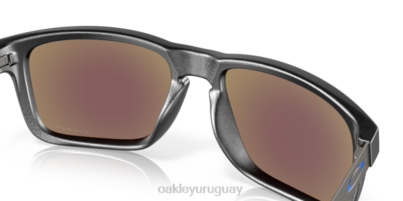 Oakley mezcla de holbrook XT4H163 gafas lentes polarizadas prizm zafiro, montura de acero