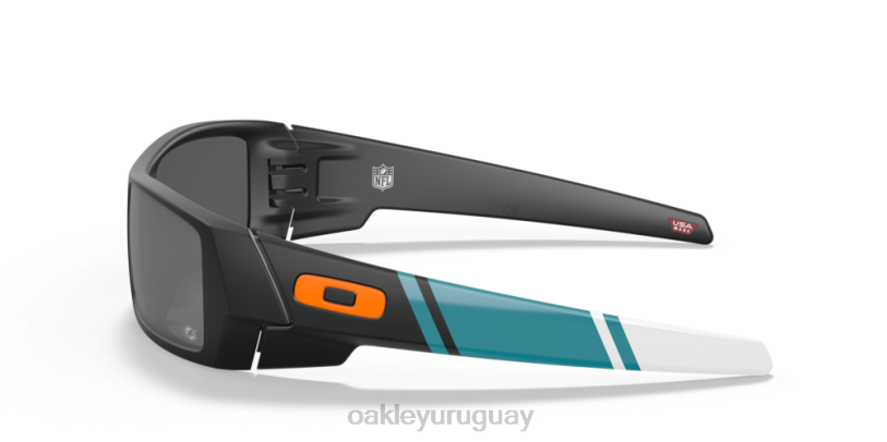 Oakley miami delfines gascan XT4H561 gafas lentes prizm negro, montura negro mate