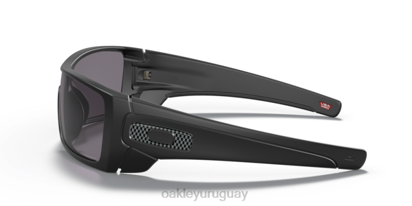 Oakley murciélago lobo XT4H490 gafas lentes polarizadas grises, montura negra mate