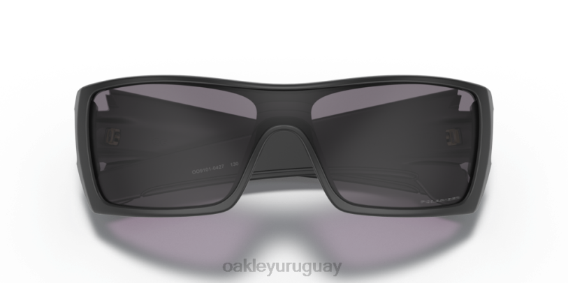 Oakley murciélago lobo XT4H490 gafas lentes polarizadas grises, montura negra mate