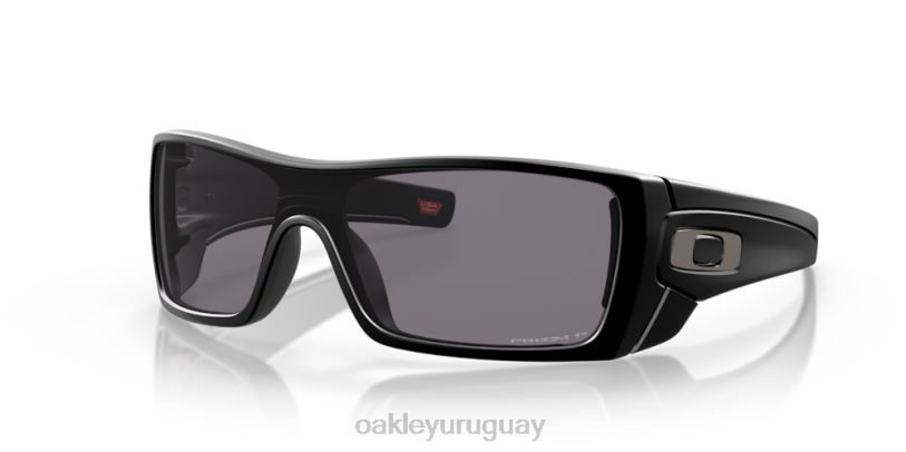 Oakley murciélago lobo XT4H493 gafas lentes polarizadas prizm gris, montura negra mate