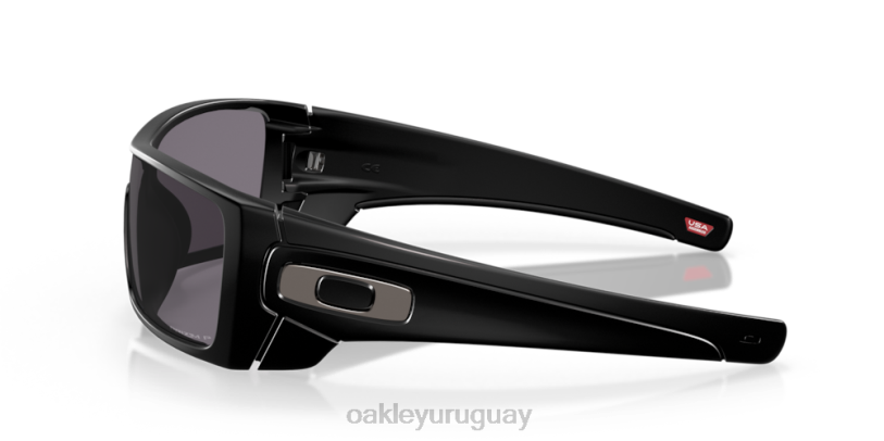 Oakley murciélago lobo XT4H493 gafas lentes polarizadas prizm gris, montura negra mate