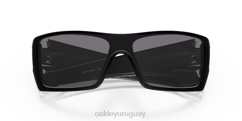 Oakley murciélago lobo XT4H493 gafas lentes polarizadas prizm gris, montura negra mate