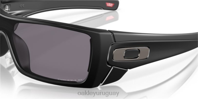 Oakley murciélago lobo XT4H493 gafas lentes polarizadas prizm gris, montura negra mate