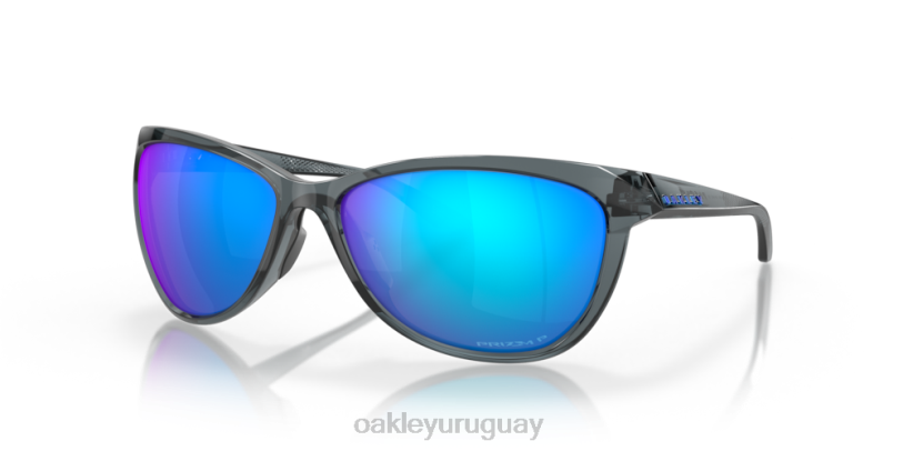 Oakley pasque XT4H737 gafas lentes polarizadas prizm sapphire, montura negra cristal