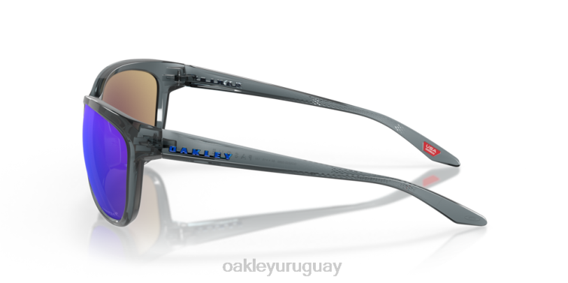 Oakley pasque XT4H737 gafas lentes polarizadas prizm sapphire, montura negra cristal