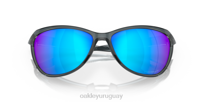 Oakley pasque XT4H737 gafas lentes polarizadas prizm sapphire, montura negra cristal