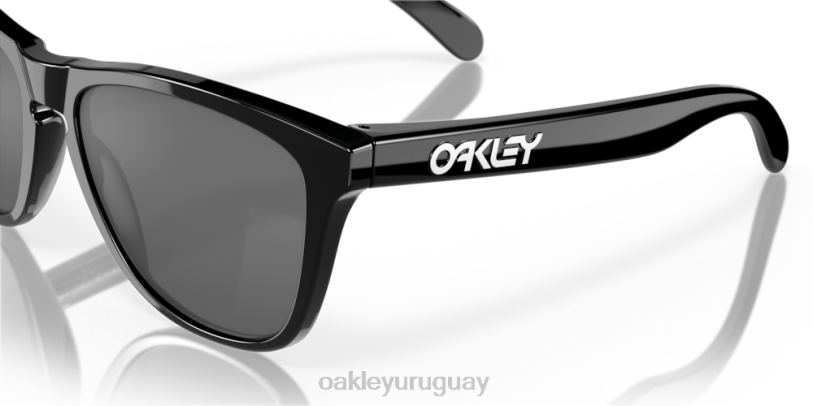 Oakley pieles de rana XT4H108 gafas lentes prizm negras, montura negra pulida