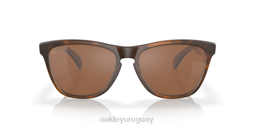 Oakley pieles de rana XT4H109 gafas Lentes Prizm de tungsteno, montura carey mate.