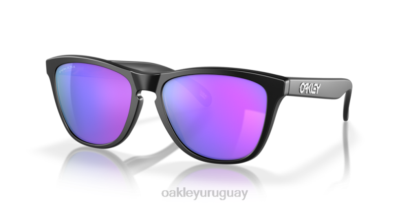 Oakley pieles de rana XT4H113 gafas lentes prizm violeta, montura negro mate
