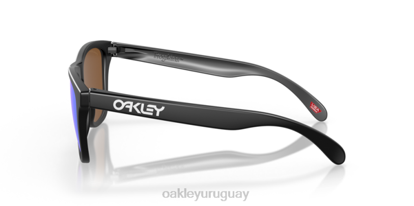 Oakley pieles de rana XT4H113 gafas lentes prizm violeta, montura negro mate