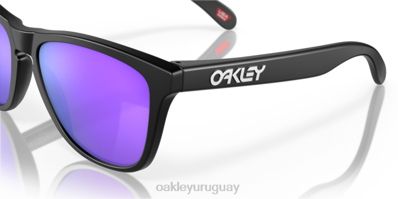Oakley pieles de rana XT4H113 gafas lentes prizm violeta, montura negro mate