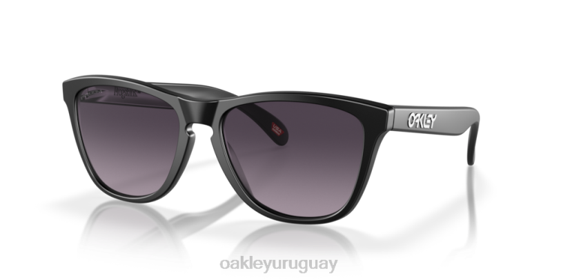 Oakley pieles de rana (ajuste de puente bajo) XT4H819 gafas lentes prizm gris degradado, montura negra mate