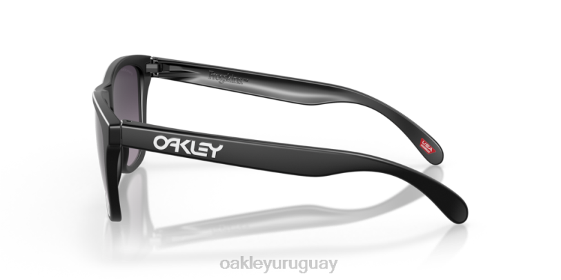 Oakley pieles de rana (ajuste de puente bajo) XT4H819 gafas lentes prizm gris degradado, montura negra mate
