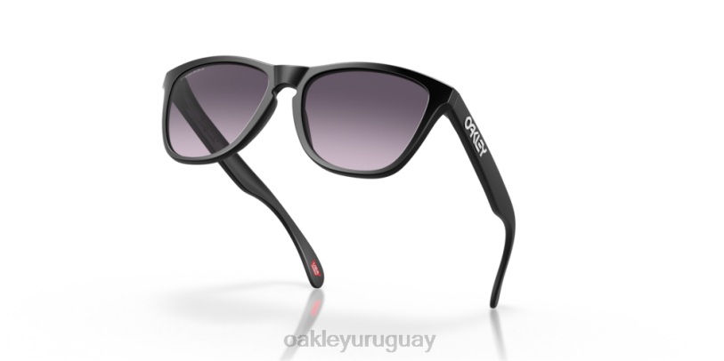 Oakley pieles de rana (ajuste de puente bajo) XT4H819 gafas lentes prizm gris degradado, montura negra mate