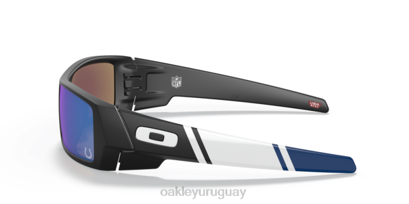 Oakley potros de indianapolis gascan XT4H558 gafas lentes prizm de zafiro, montura negra mate