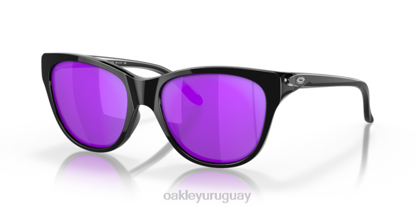 Oakley resistir XT4H914 gafas lentes polarizadas violeta iridio, montura negra pulida
