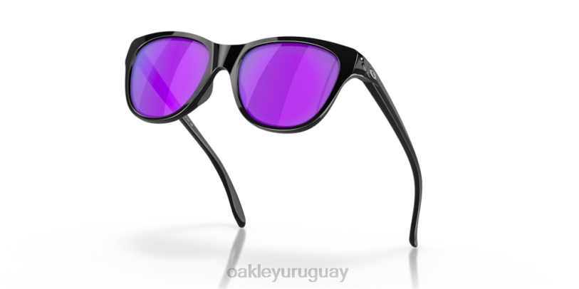 Oakley resistir XT4H914 gafas lentes polarizadas violeta iridio, montura negra pulida