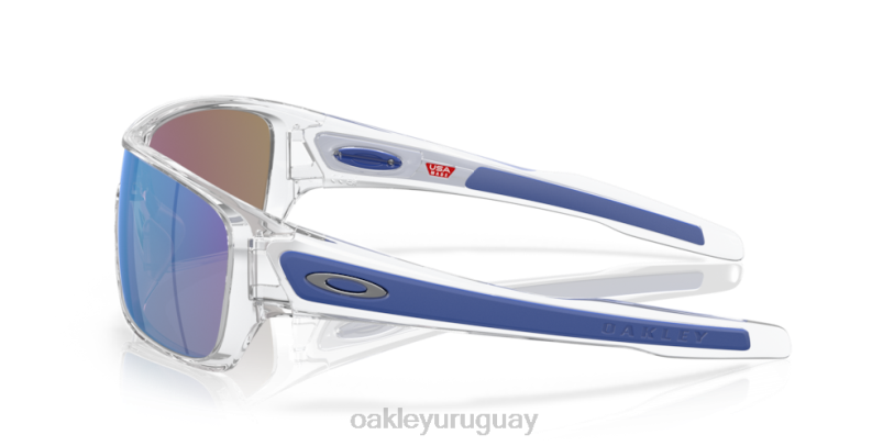 Oakley rotor de turbina XT4H156 gafas lentes de zafiro iridio, montura transparente pulida