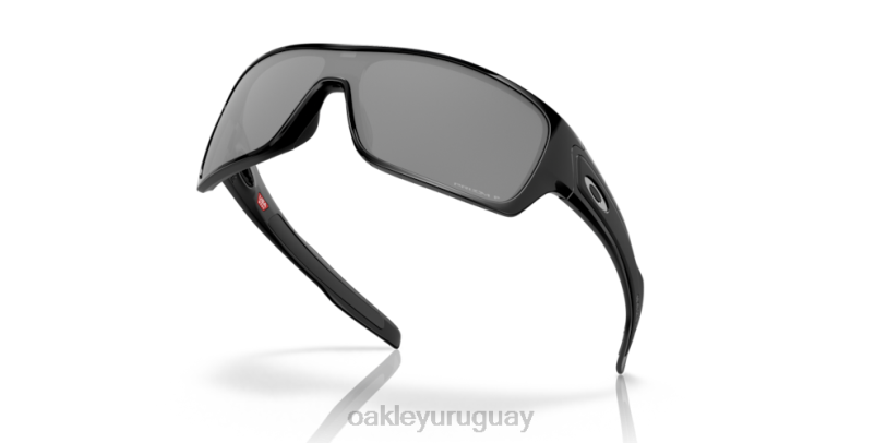 Oakley rotor de turbina XT4H157 gafas lentes prizm polarizadas negras, montura negra pulida
