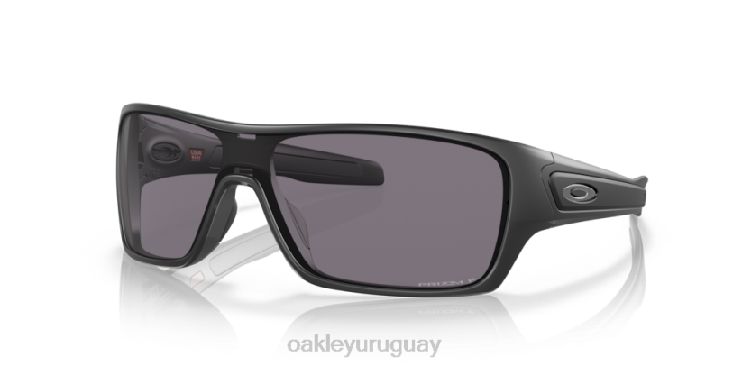 Oakley rotor de turbina XT4H159 gafas lentes polarizadas prizm gris, montura negra mate