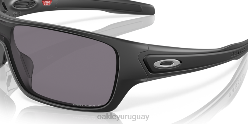 Oakley rotor de turbina XT4H159 gafas lentes polarizadas prizm gris, montura negra mate
