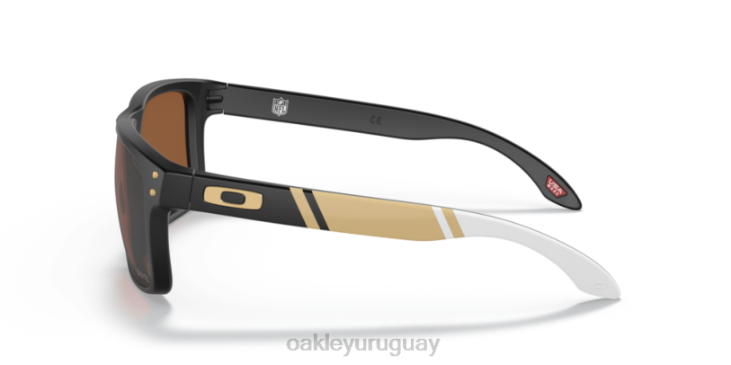 Oakley santos de nueva orleans holbrook XT4H643 gafas Lentes Prizm de tungsteno, montura negra mate.