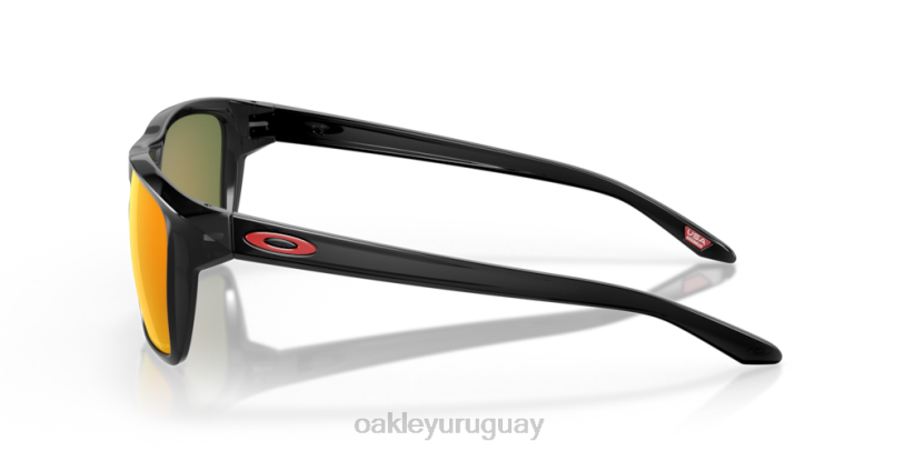 Oakley silas XT4H327 gafas lentes polarizadas prizm ruby, montura tinta negra