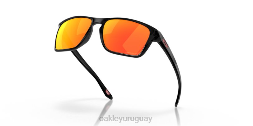 Oakley silas XT4H327 gafas lentes polarizadas prizm ruby, montura tinta negra