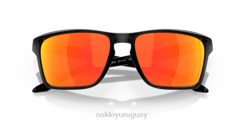 Oakley silas XT4H327 gafas lentes polarizadas prizm ruby, montura tinta negra