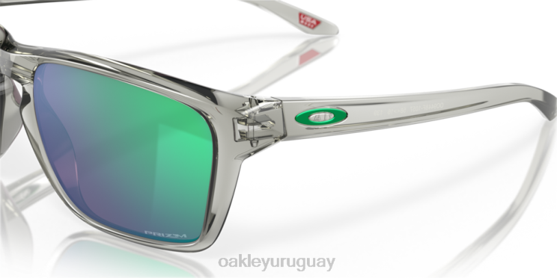 Oakley sylas (ajuste de puente bajo) XT4H964 gafas lentes prizm jade, montura tinta gris