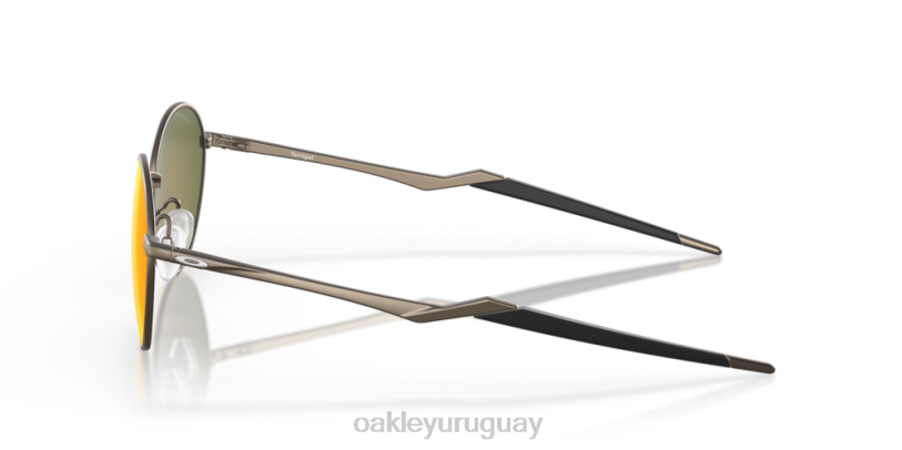 Oakley terrigal XT4H533 gafas Lentes polarizadas Prizm Ruby, montura de peltre satinado.