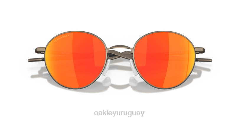 Oakley terrigal XT4H533 gafas Lentes polarizadas Prizm Ruby, montura de peltre satinado.