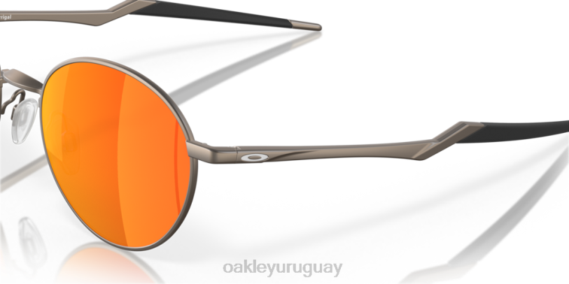 Oakley terrigal XT4H533 gafas Lentes polarizadas Prizm Ruby, montura de peltre satinado.