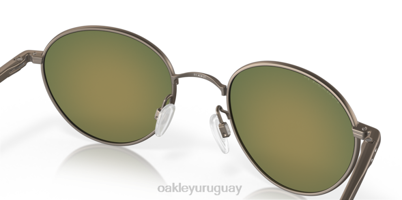 Oakley terrigal XT4H533 gafas Lentes polarizadas Prizm Ruby, montura de peltre satinado.