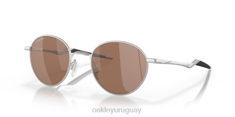 Oakley terrigal XT4H536 gafas Lentes Prizm de tungsteno, montura cromada satinada.