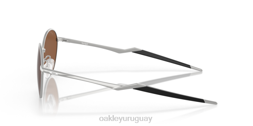 Oakley terrigal XT4H536 gafas Lentes Prizm de tungsteno, montura cromada satinada.