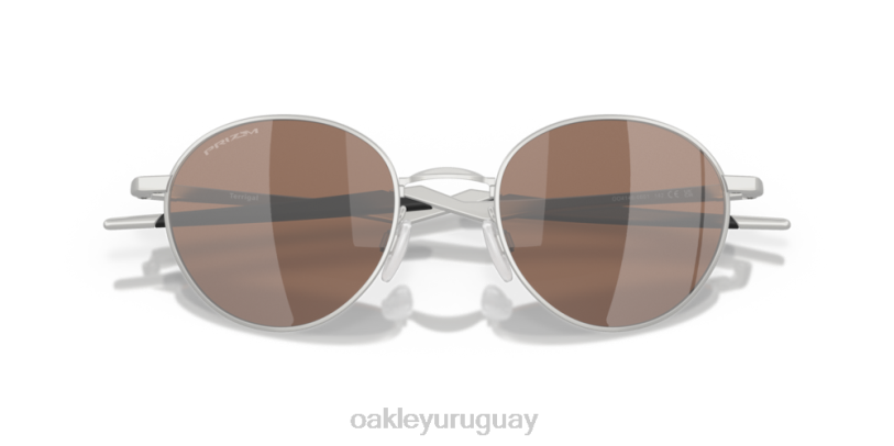 Oakley terrigal XT4H536 gafas Lentes Prizm de tungsteno, montura cromada satinada.