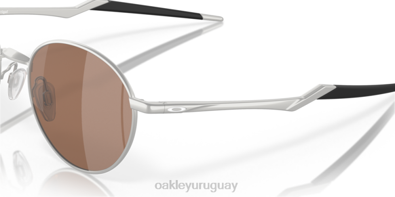 Oakley terrigal XT4H536 gafas Lentes Prizm de tungsteno, montura cromada satinada.