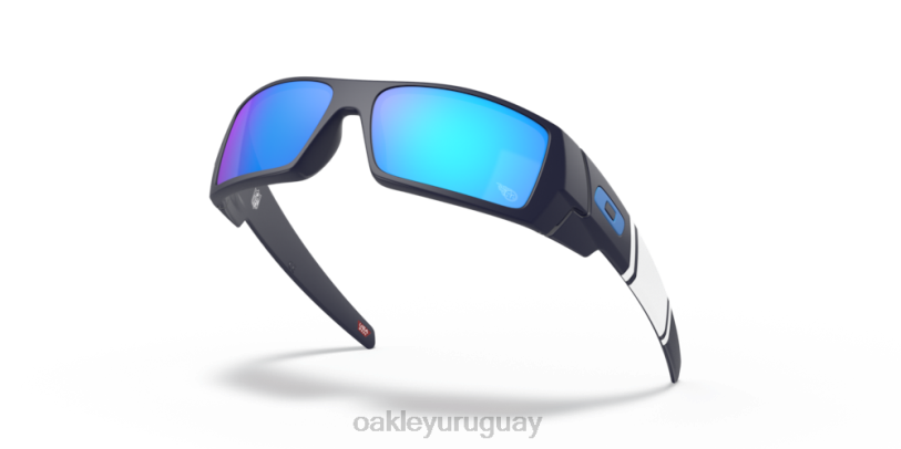 Oakley titanes de tennessee gascan XT4H569 gafas lentes prizm de zafiro, montura azul marino mate