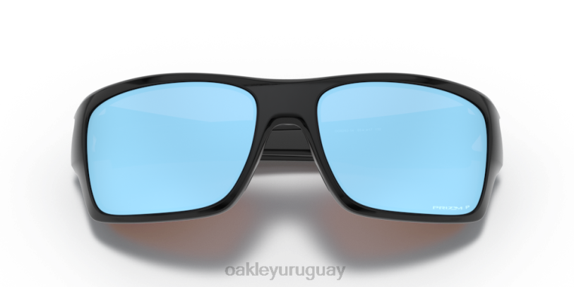 Oakley turbina XT4H427 gafas Lentes polarizadas Prizm Deep Water, montura negra pulida.
