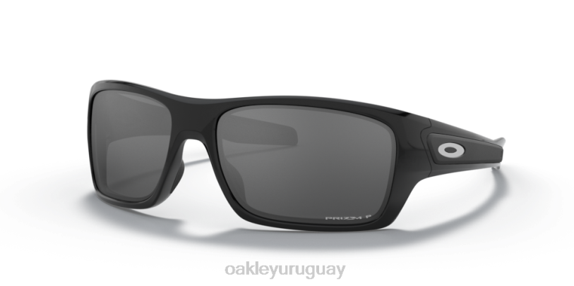 Oakley turbina XT4H428 gafas lentes prizm polarizadas negras, montura negra pulida